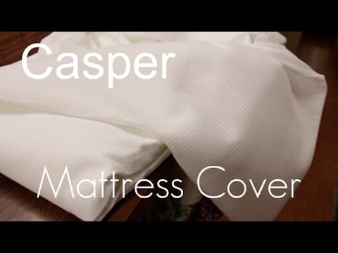 Waterproof AND Breathable SLEEP! - Casper Mattress Cover - In-depth Review