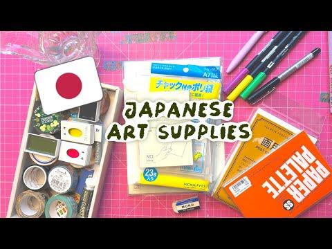 Swatching Japanese Art Supply Haul and Stationery