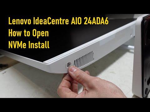 Lenovo IdeaCentre AIO 3 24ADA6 Teardown and NVMe Install