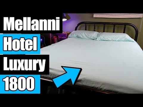 Mellanni Hotel Luxury 1800 Sheet Set Overview