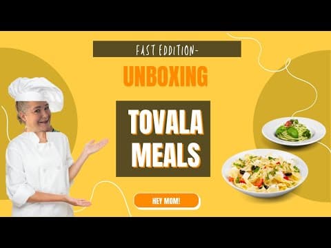 Unboxing my Tovala Meals Subscription Meal kit 2022 for the Tovala Oven