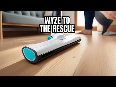 Revolutionize your cleaning routine with the WYZE Cordless Vacuum