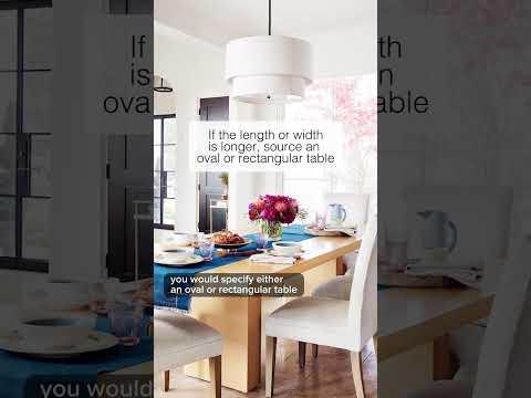 Dining Tables | What Size and Shape to Get