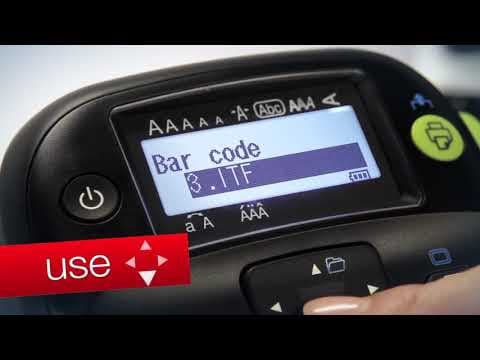 Epson LabelWorks LW 400 | Creating Barcodes