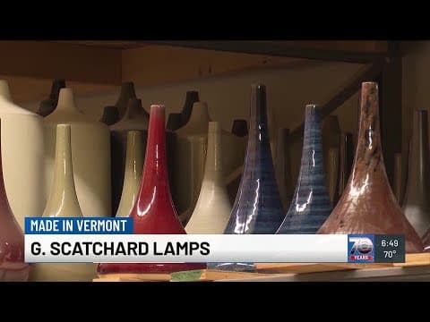 Made in Vermont: G. Scratchard Lamps
