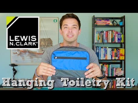 Lewis N. Clark Hanging Toiletry Kit // The Discovery