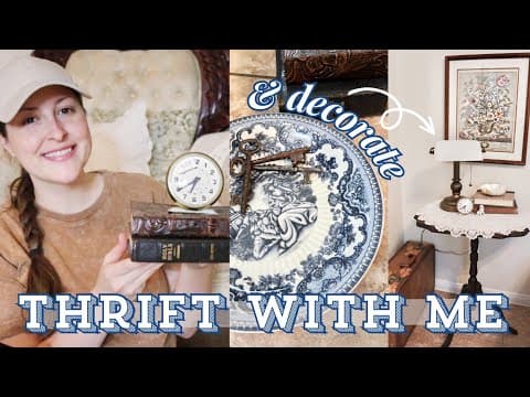 12 SALES! THRIFTING FOR VINTAGE AT YARD SALES! | Thrift Haul | Home Decor | Goodwill