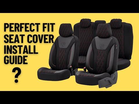 How To Fit Premium Car Seat Covers