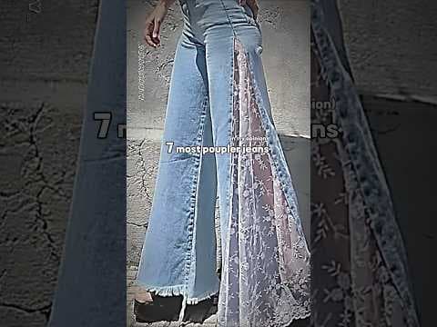 7 𝐦𝐨𝐬𝐭 𝐩𝐨𝐮𝐩𝐥𝐞𝐫 𝐣𝐞𝐚𝐧𝐬....🎀✨🔥 #shorts #aesthetic #100k #trending #viralvideo #ytshorts#views #fypviral
