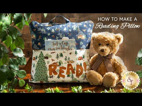 How to Make a Reading Pillow | a Shabby Fabrics Tutorial