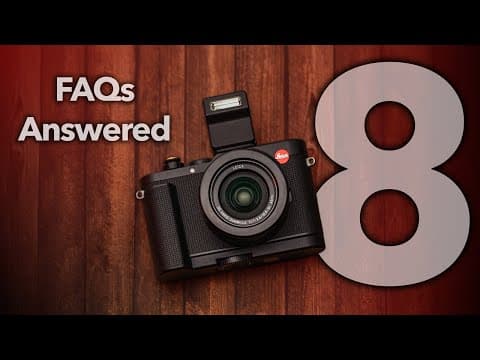 Leica D-Lux 8 Review: Your Questions Answered (It's All in the Details!)