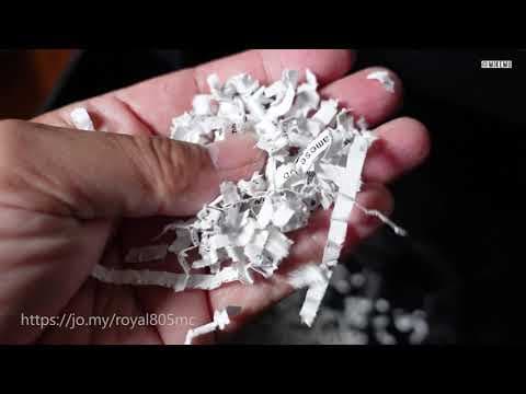 Royal 805MC MicroCut Paper Shredder from Costco | First Impressions Review