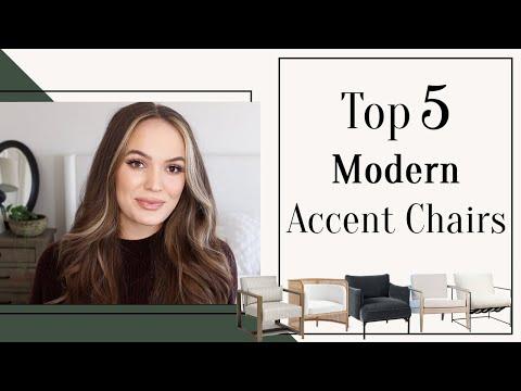 Top 5 Modern Accent Chairs