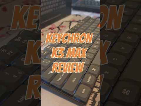 Keychron K3 Max: The Ultimate Low-Profile Wireless Keyboard! #keychron #mechanicalkeyboard