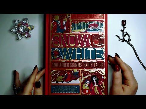 ASMR Amazing Interactive Book Page Turning & Tracing & Tapping 📘 Brothers Grimm Tales by Minalima