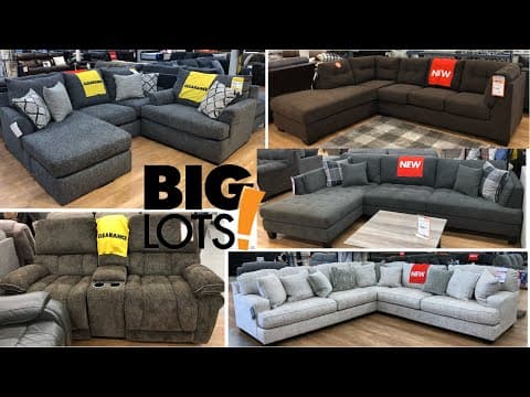 BIG LOTS FURNITURE *HUGE* CLEARANCE SALE / All *NEW* Sectional’s, Sofa’s And Loveseats 2023
