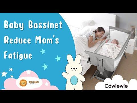 Cowiewie👶 | Baby Bassinet with Bed Mattress and Storage !!