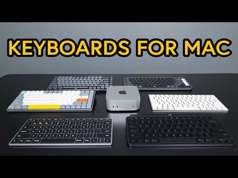 The Best Bluetooth Keyboards for the M4 Mac Mini