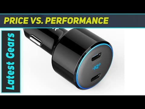 Anker PowerDrive+ III Duo USB C Car Charger Review - Fast and Efficient Charging!
