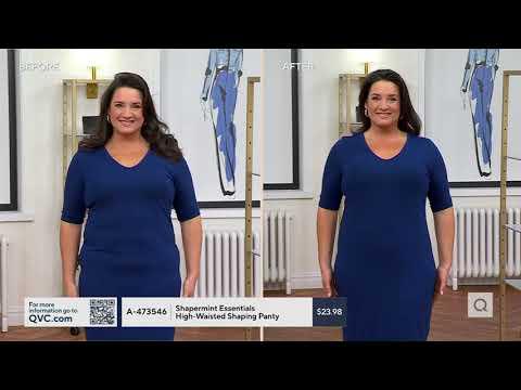 Shapermint Essentials High-Waisted Shaping Panty on QVC