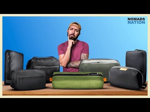 These are the 7 Best Dopp Kits I've EVER Tested (For all budgets)