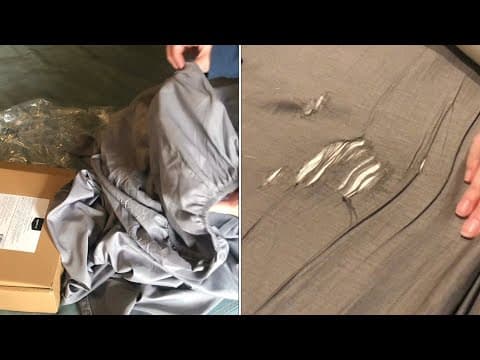 (REVIEW) amazon basics easy care “microfiber bed sheet” set