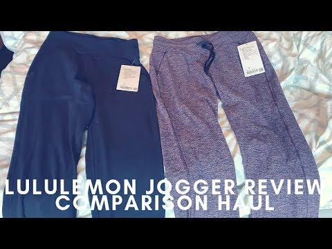 LULULEMON ALIGN JOGGERS VS READY TO RULU JOGGERS REVIEW HAUL