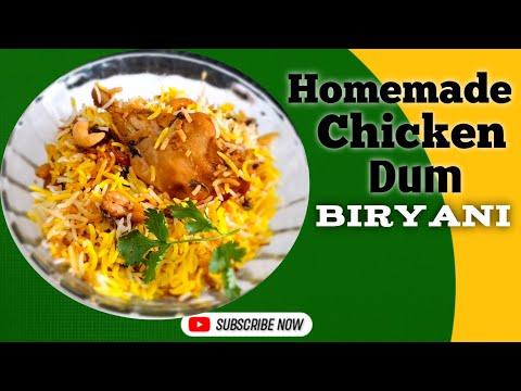 Homemade Chicken Dum Biryani Recipe/Chicken Dum Biryani/Biryani Recipe/Cook With Konkani Shahi Zaika