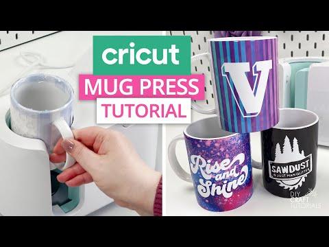 CRICUT MUG PRESS TUTORIAL - FROM START TO FINISH!