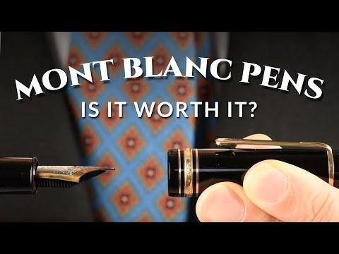 Is It Worth It? Montblanc Meisterstück 149 146 144 Fountain Pens, Ballpoint & Mont Blanc Rollerballs