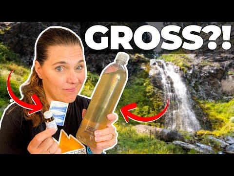 HOW do they TASTE?? Ultralight Backpacking Water Filter Solution? Aquatab vs Potable Aqua