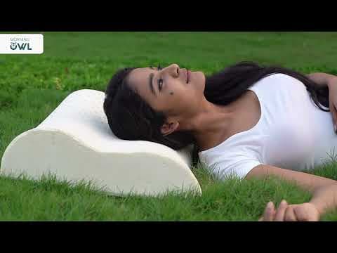 Morning Owl Natural Latex Pillows | 100% Certified  Latex  | Healthy Sleep Awaits