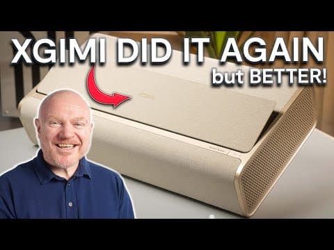 XGIMI does IT BETTER AURA 2 AMAZING 4K UST Projector