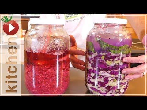 MAKE SAUERKRAUT AT HOME | Simple Method to Ferment Cabbage