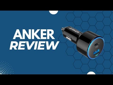 Review: Anker USB C Car Charger, 49.5W PowerDrive Speed+ 2 Adapter with One 30W PD Port