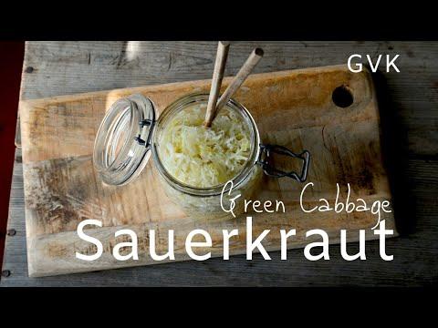 Green Cabbage Sauerkraut