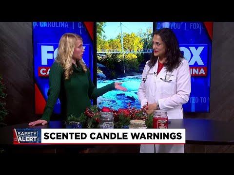 Doctor discusses scented candles and health