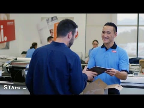 Let Staples Handle Your Print and Marketing Needs