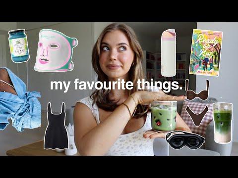 the 11 products I couldn't live without... (best sleep, skin, book, matcha & clothes!)