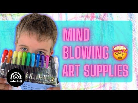 Mind Blowing Easy and Affordable Art Supplies (for kids)