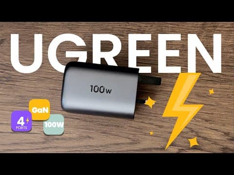 One Tiny Charger for MacBook, iPhone & More? UGREEN 100W GaN Charger Review