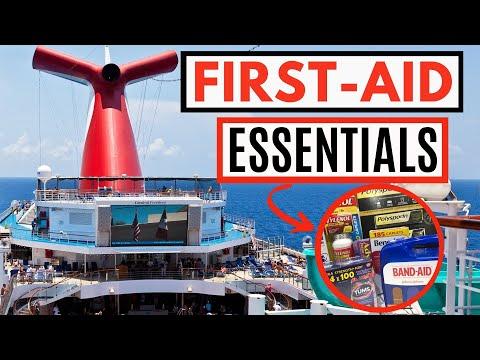 10 CRUISE FIRST AID KIT ESSENTIALS: Medications and Pharmaceutical must-haves for your cruise