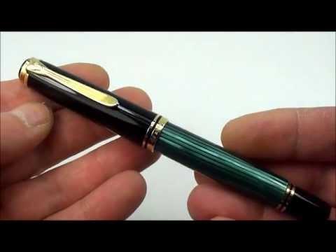 Pelikan Souveran M800 piston fill fountain pen review.