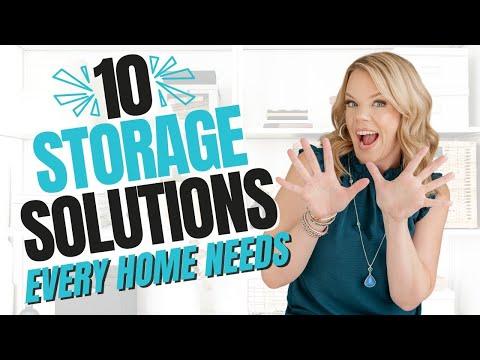 Create MORE STORAGE on a Budget - 10 Small Space Organizing Ideas!