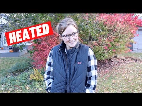 Women's Heated Vest with Battery Pack Review | 7.4V 10000mAh Battery, 8 Heating Panel Lightweight