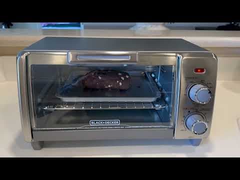 BLACK+DECKER 4 Slice Toaster Oven, Even Toast Technology Review