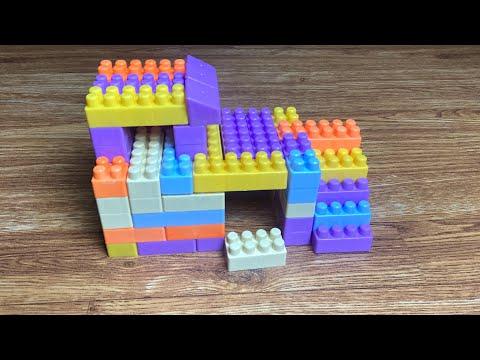 Satisfying DIY Building Lego House Building Blocks with ASMR / Playing Building Blocks #asmr