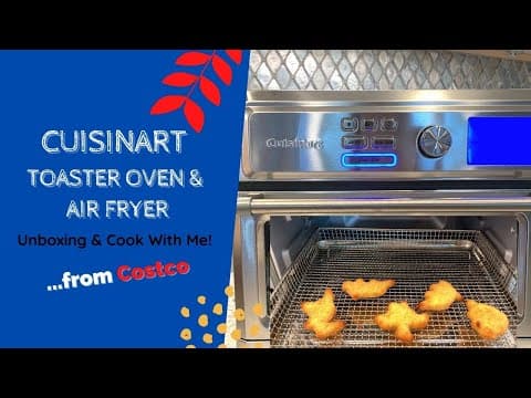NEW Costco Cuisinart Toaster Oven & Air Fryer! (Worth every Penny)