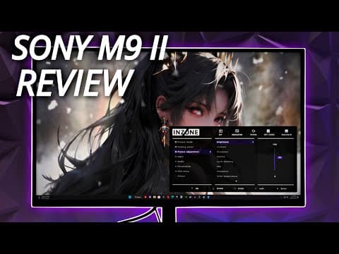 SONY INZONE M9 II 4K 160hz FULL ARRAY REVIEW (SDM-27U9M2)
