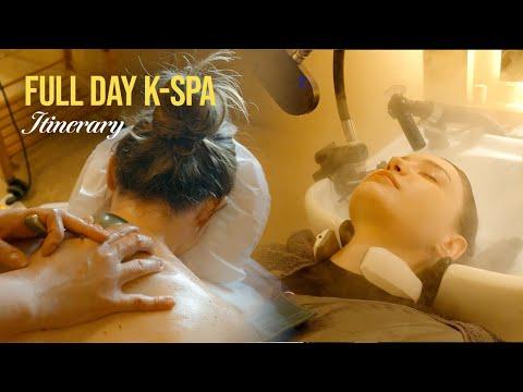 Seoul K-Spa Experience from Head-to-Toe! | Scalp Treatment, Body massage, Ginseng Aromatherapy